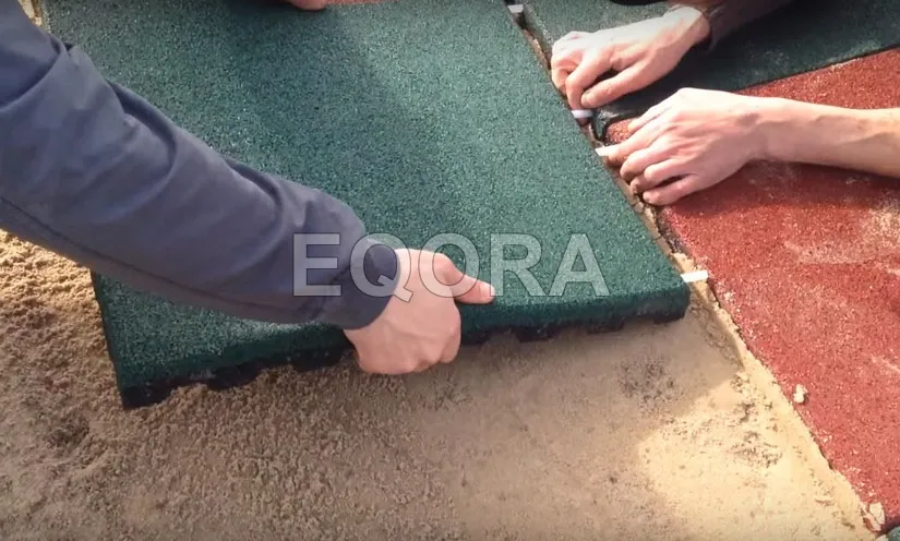 Укладка резиновой плитки в Сергиевом Посаде