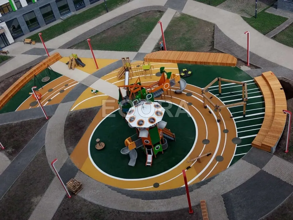 Виды резиновых покрытий в Сергиевом Посаде