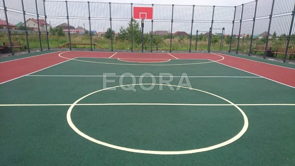 Как резиновое покрытие ведет себя на спортивных площадках в Сергиевом Посаде?